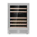 24-Inch Under-Counter Dual Zone Wine Cooler with Low-E Glass Door by KingsBottle.com