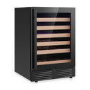 24-Inch Under-Counter Single Zone Wine Cooler with Low-E Glass Door
