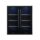 30-Inch Dual-Zone Beverage Refrigerator by KingsBottle.com