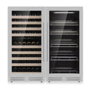 47-Inch Upright Triple-Zone Wine & Beverage Center by KingsBottle.com