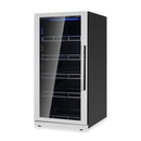 389 Cans Capacity Upright Beverage Refrigerator With Low-E Glass Door