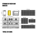 53 Inch Heating Glass 3 Door Large Beverage Refrigerator