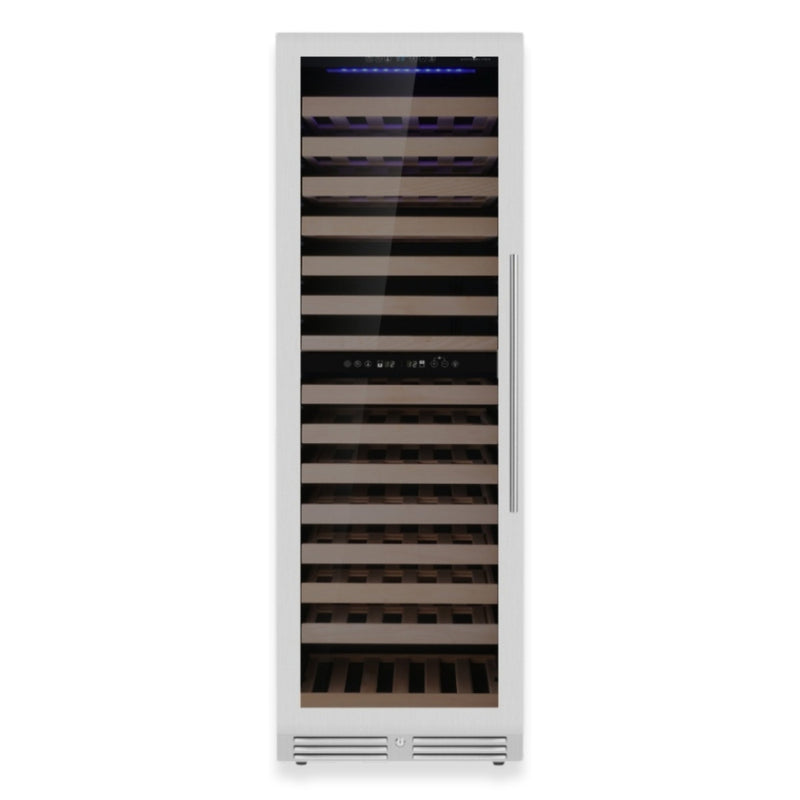 Tall Dual Zone Upright Wine Cooler | Low-E Glass & Silent Cooling