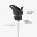 18oz Classic with Flip Seal Sport Cap by Klean Kanteen