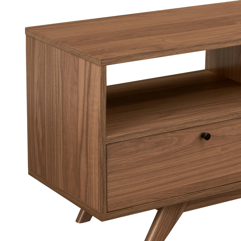 Mid-Century Kela Modern 3-Door TV Stand