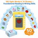 Talking Flash Cards with LCD Writing Tablet for Toddlers by LJGDeals