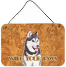 Alaskan Malamute Wipe your Paws Wall or Door Hanging Prints KJ1217DS812