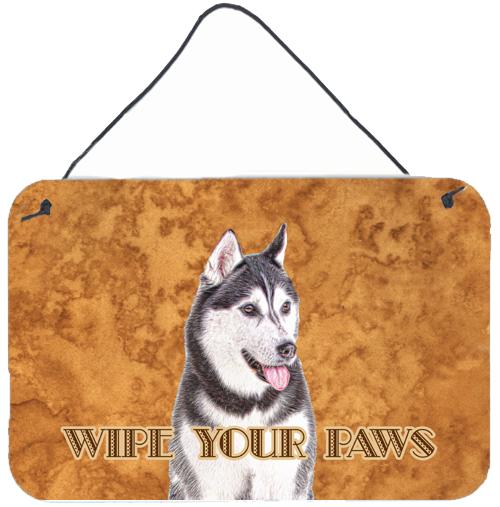 Alaskan Malamute Wipe your Paws Wall or Door Hanging Prints KJ1217DS812