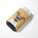 Yorkie / Yorkshire Terrier Can or Bottle Hugger Cooler Sleeve for Standard 12 oz Cans, Insulated Foam Beer & Soda Can Hugger Reusable