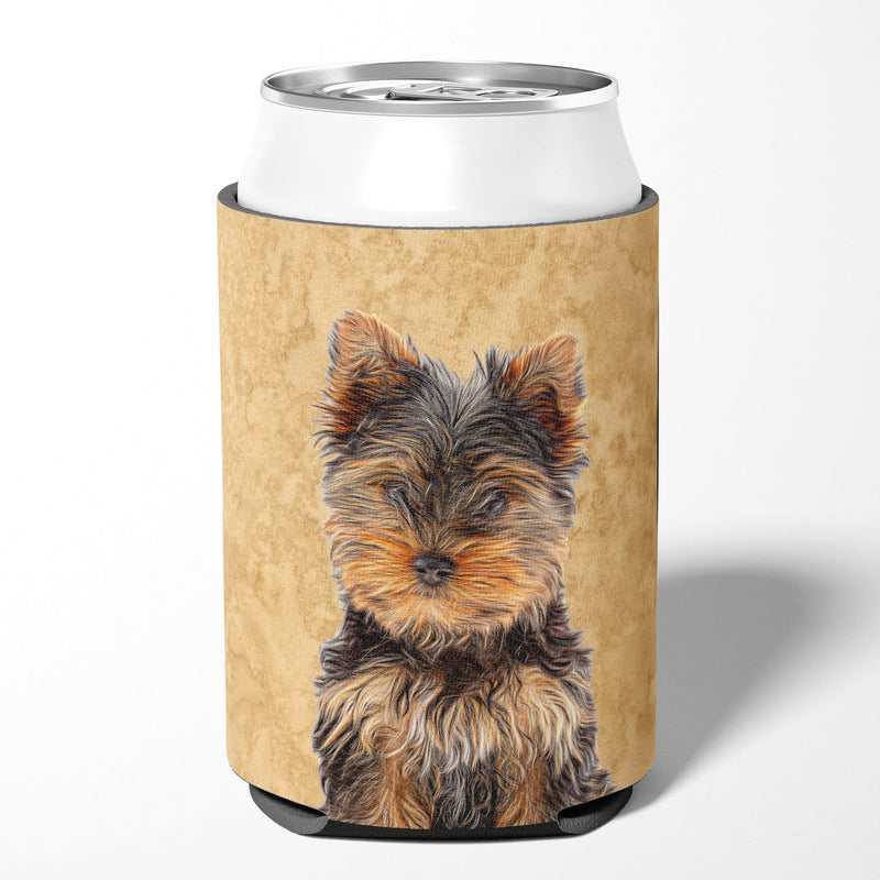 Yorkie Puppy / Yorkshire Terrier Can or Bottle Hugger KJ1230CC