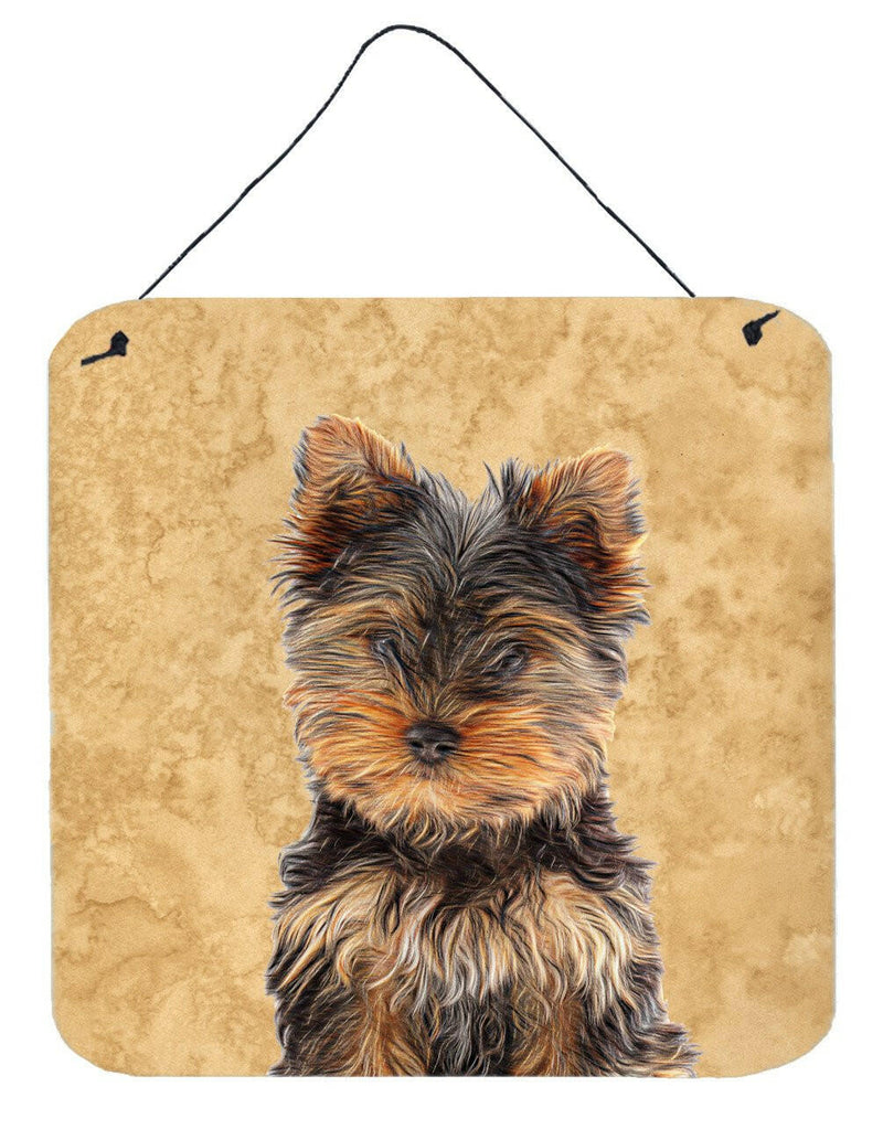 Yorkie Puppy / Yorkshire Terrier Wall or Door Hanging Prints KJ1230DS66