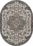 Charcoal Kilmacolm Indoor & Outdoor Area Rug - Clearance