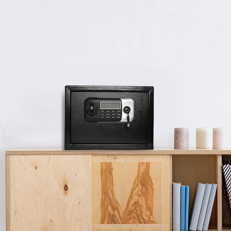 0.5 Cu ft Small Home Safe Box Money Safe Wall Safe with  Alarm System