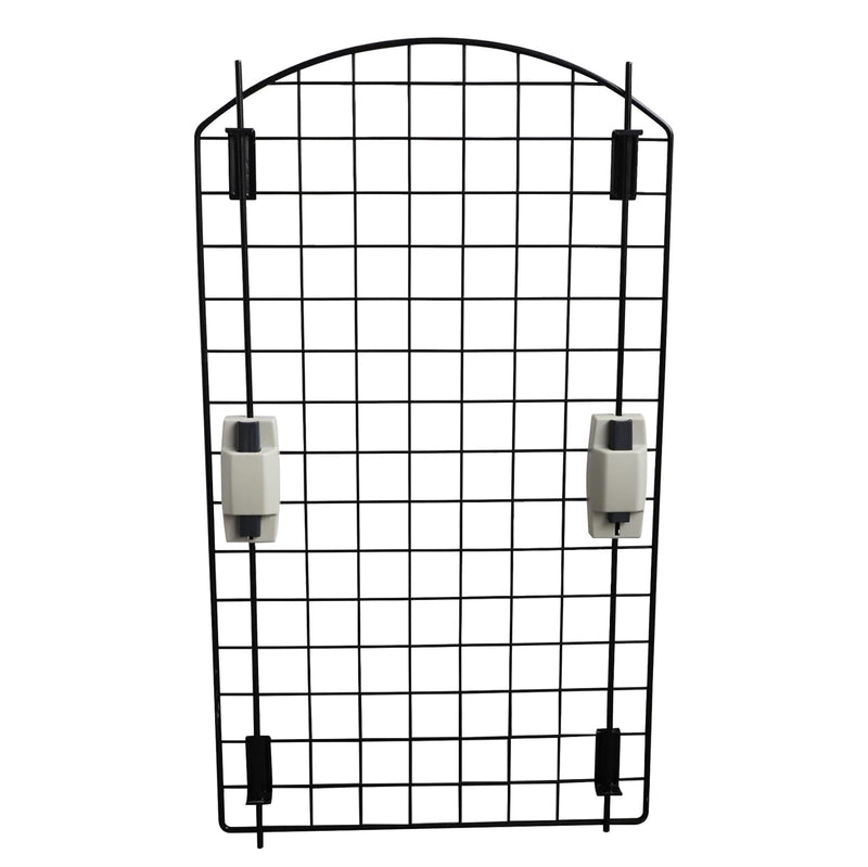 Outdoor Use Pet Dog House, Kennel Replacement Door, 24.41"Lx14.57"W, Black