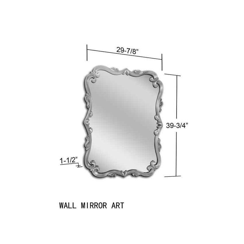 Henxel Traditional Wall Mirror