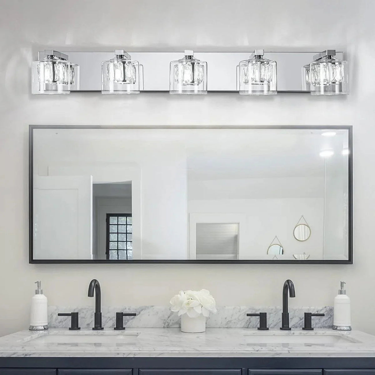 Kolt Modern 5-Light Bathroom Vanity Light, photo 8 of 19