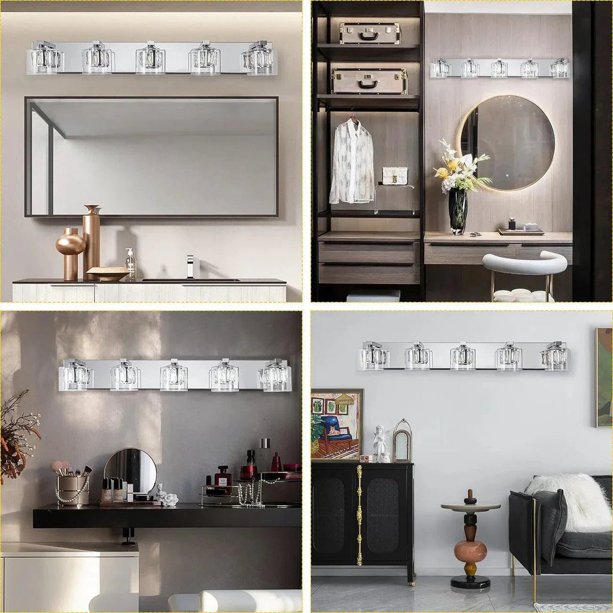 Kolt Modern 5-Light Bathroom Vanity Light, photo 4 of 19