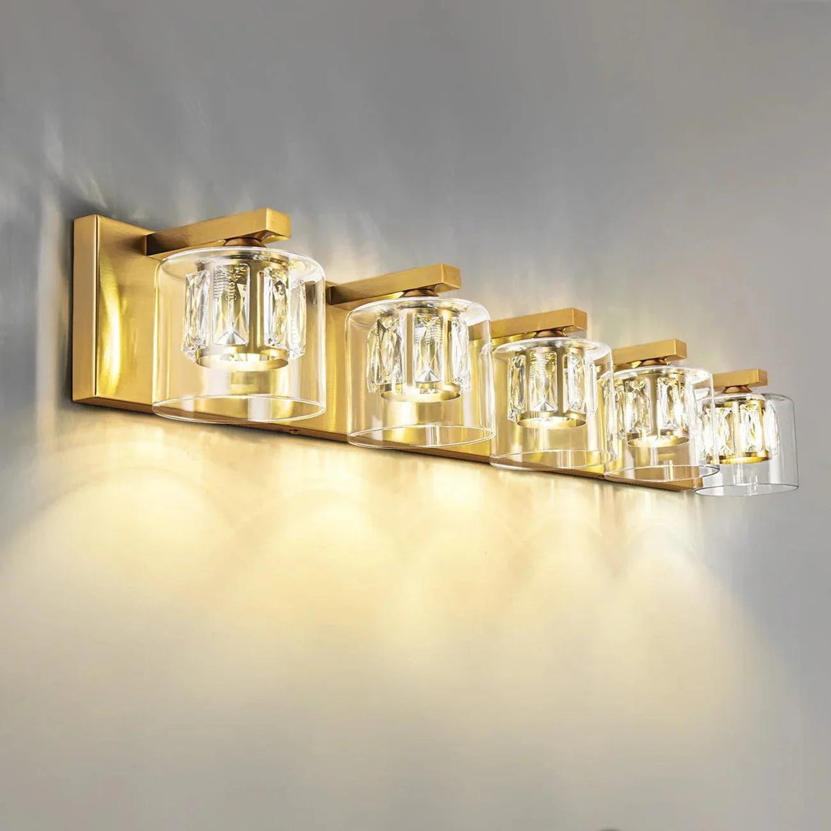 Kolt Modern 5-Light Bathroom Vanity Light, photo 14 of 19