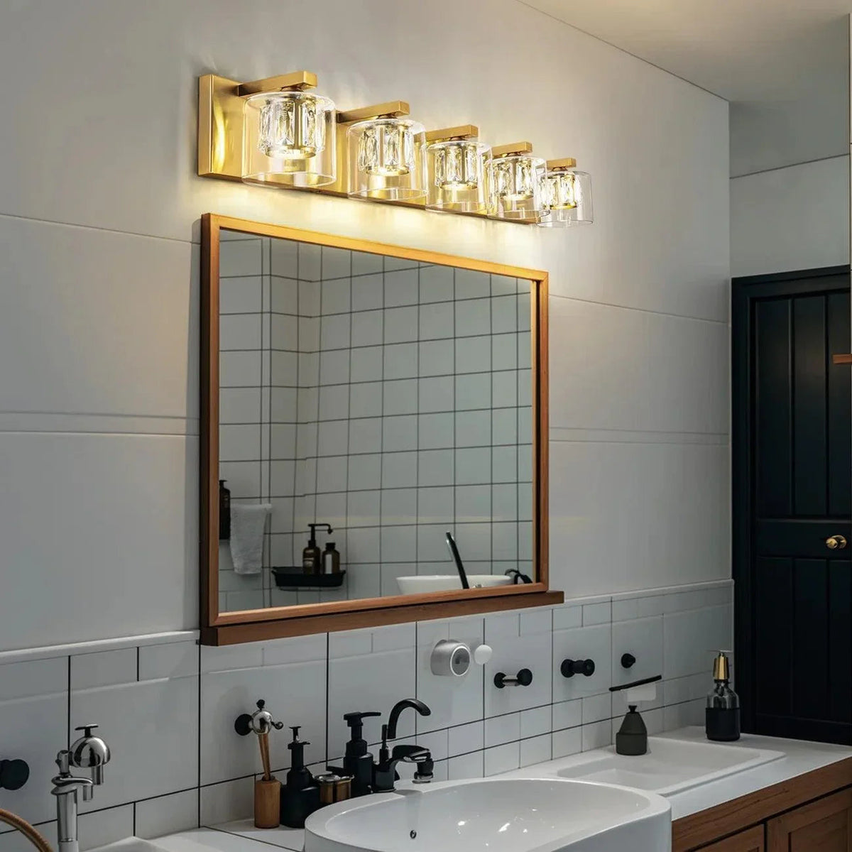 Kolt Modern 5-Light Bathroom Vanity Light, photo 13 of 19