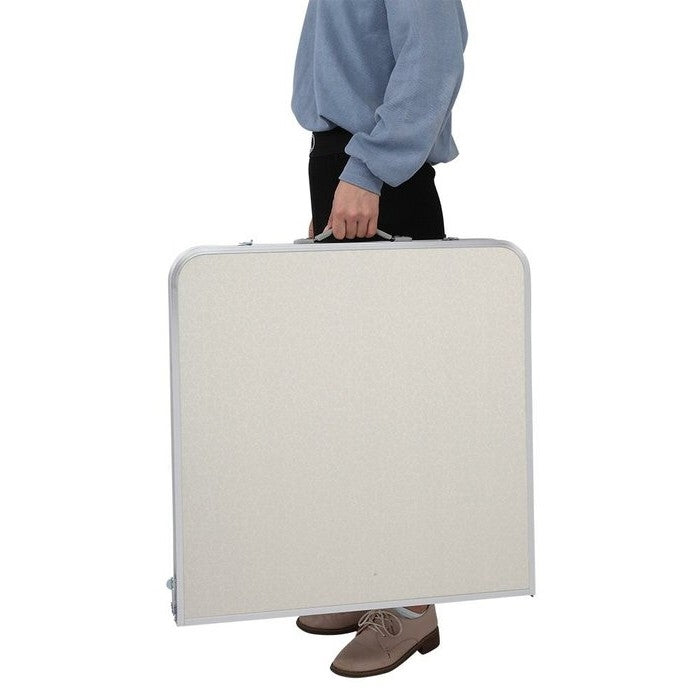 Multipurpose Indoor/Outdoor Lightweight Folding Table with Carry Handle, photo 2 of 5