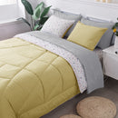 Kasentex Reversible 5 and 7 Piece Ultra Soft Cozy Bed Comforter Sets, Room Decor