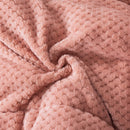 Kasentex Ultra Soft All Season Reversible Plush Sherpa Lined Comforter, Twin, Queen, King