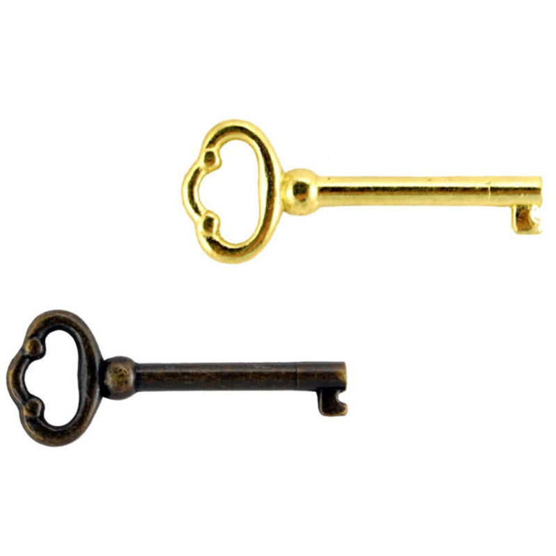 Plain Skeleton Key: A Classic and Reliable Solution for Antique Furniture Locks
