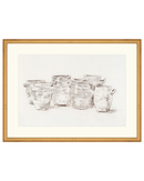 Vintage Vases Sketch