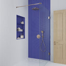 Cobalt Blue 12x12 Glossy Square Glass Mosaic Tile (10 pack, 9.67 sq ft/case)