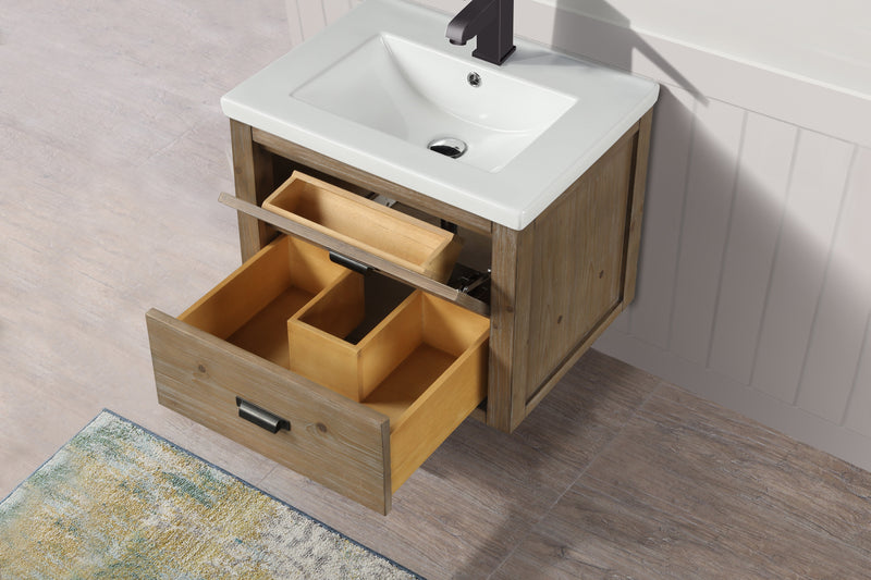 Kane 24" Bathroom Vanity Weathered Fir