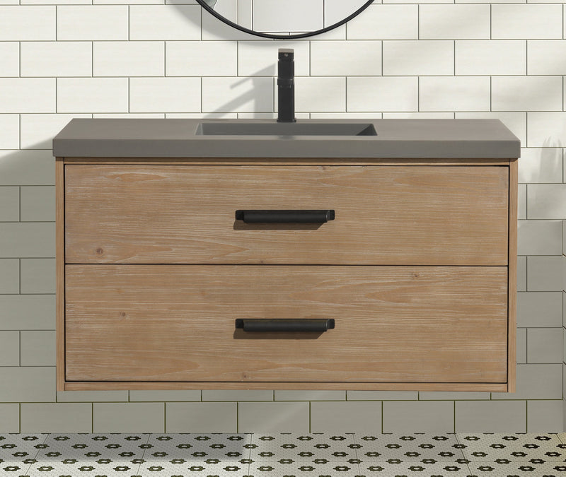 Kane 42" Bathroom Vanity Weathered Fir