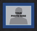 MLB Baseball Photo Picture Frame Kit - Kansas City Royals (Blue Matting, Light Blue Trim) by Dynasty Sports & Framing
