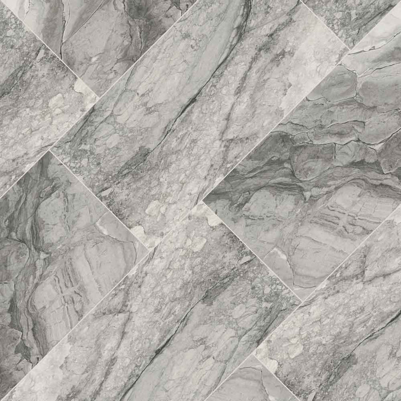 MSI Kaya Onda Gray Porcelain Wall and Floor Tile