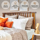 Kaylin Solid Wood Bed Frame by Megsu