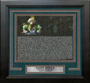 Jason Kelce Super Bowl LII Parade Speech Text Philadelphia Eagles Framed Football Photo by Dynasty Sports & Framing