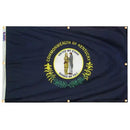 Kentucky Flag with Grommets Along the Edges for Wall Hanging by Flagman of America