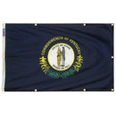 Kentucky Flag with Grommets Along the Edges for Wall Hanging by Flagman of America