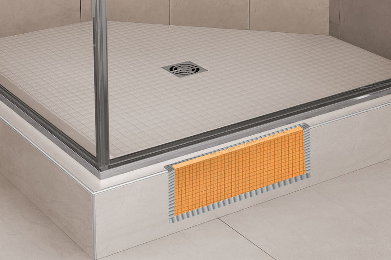 Schluter® Kerdi Board Waterproof Shower Curb