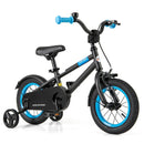 Kids Bike with Adjustable Handlebar and Saddle Black by LJGDeals