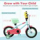 Kids Bike with Adjustable Handlebar and Saddle Blue by LJGDeals