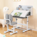 Kid's Study Desk and with Tilt Desktop and Pen Holder by LJGDeals