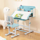 Kid's Study Desk and with Tilt Desktop and Pen Holder by LJGDeals