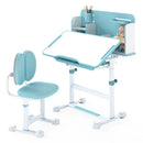 Kid's Study Desk and with Tilt Desktop and Pen Holder by LJGDeals