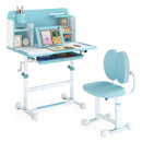 Kid's Study Desk and with Tilt Desktop and Pen Holder by LJGDeals