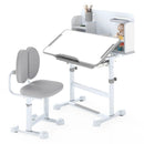 Kid's Study Desk and with Tilt Desktop and Pen Holder by LJGDeals