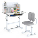 Kid's Study Desk and with Tilt Desktop and Pen Holder by LJGDeals
