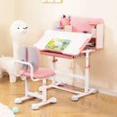 Kid's Study Desk and with Tilt Desktop and Pen Holder by LJGDeals