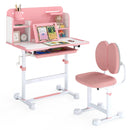 Kid's Study Desk and with Tilt Desktop and Pen Holder by LJGDeals
