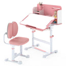 Kid's Study Desk and with Tilt Desktop and Pen Holder by LJGDeals