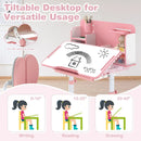 Kid's Study Desk and with Tilt Desktop and Pen Holder by LJGDeals